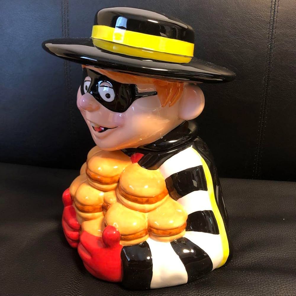 未使用品　90s　マクドナルド　ゴールデンアーチ　　クッキージャー　レストラン 一点限り】マクドナルド ゴールデンアーチ クッキージャー